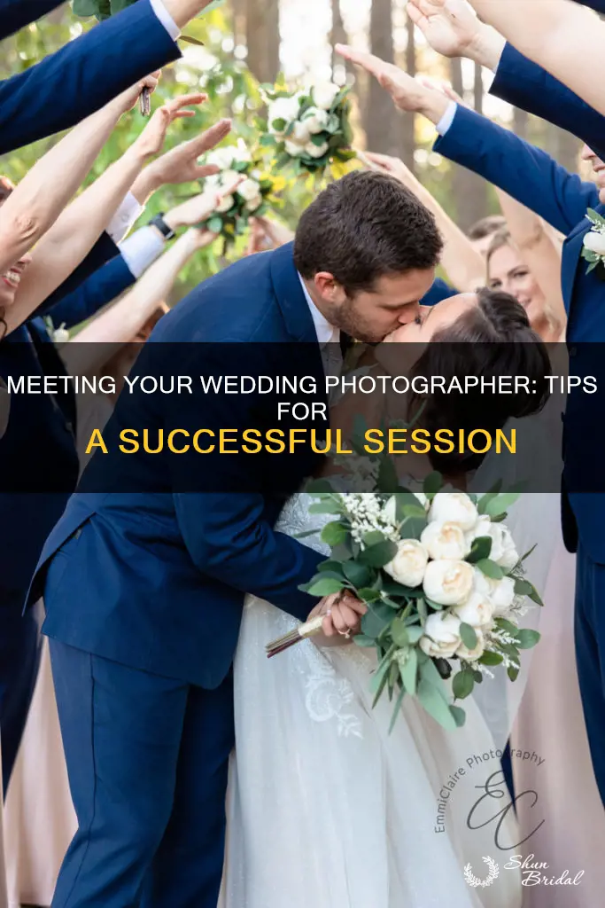 how to meet with wedding photographers