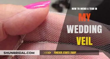 Repairing Your Wedding Veil: A Step-by-Step Guide to Mending Tears