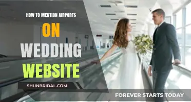 Traveling to Your Big Day: Airport Info for Wedding Guests