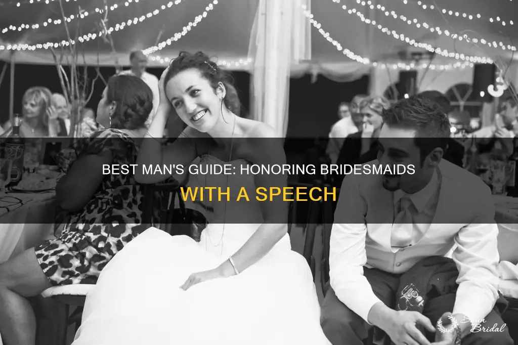 how to mention bridesmaids in best man speech