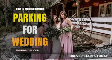 Limited Parking at Your Wedding? Here’s How to Communicate It Gracefully