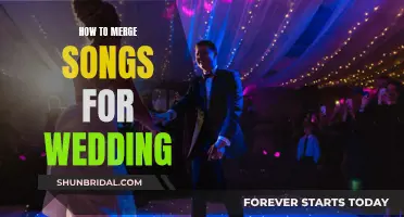 Merging Songs for Your Wedding: A Step-by-Step Guide