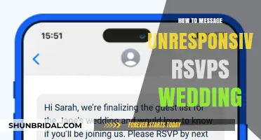 Crafting Polite Follow-Ups for Unresponsive Wedding RSVPs: A Guide