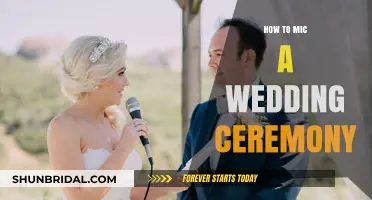 Mastering Wedding Ceremony Audio: Essential Mic Techniques for Clear Sound