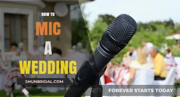 Mastering Wedding Audio: Essential Tips for Perfectly Micing the Big Day