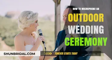 Perfect Outdoor Wedding Sound: Microphone Setup Tips for Ceremonies