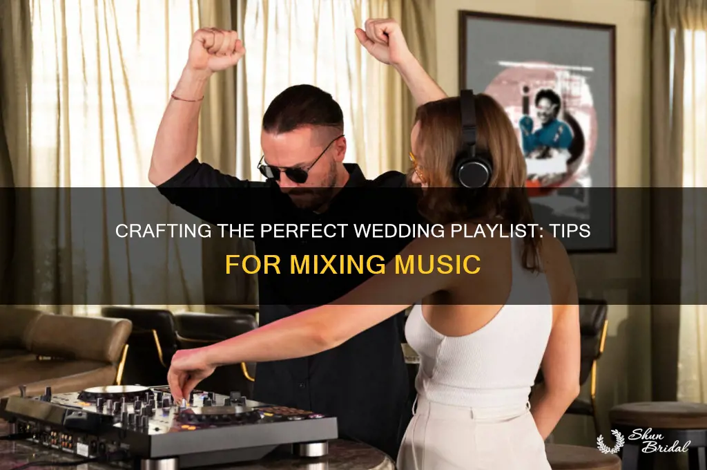 how to mix a wedding playlist