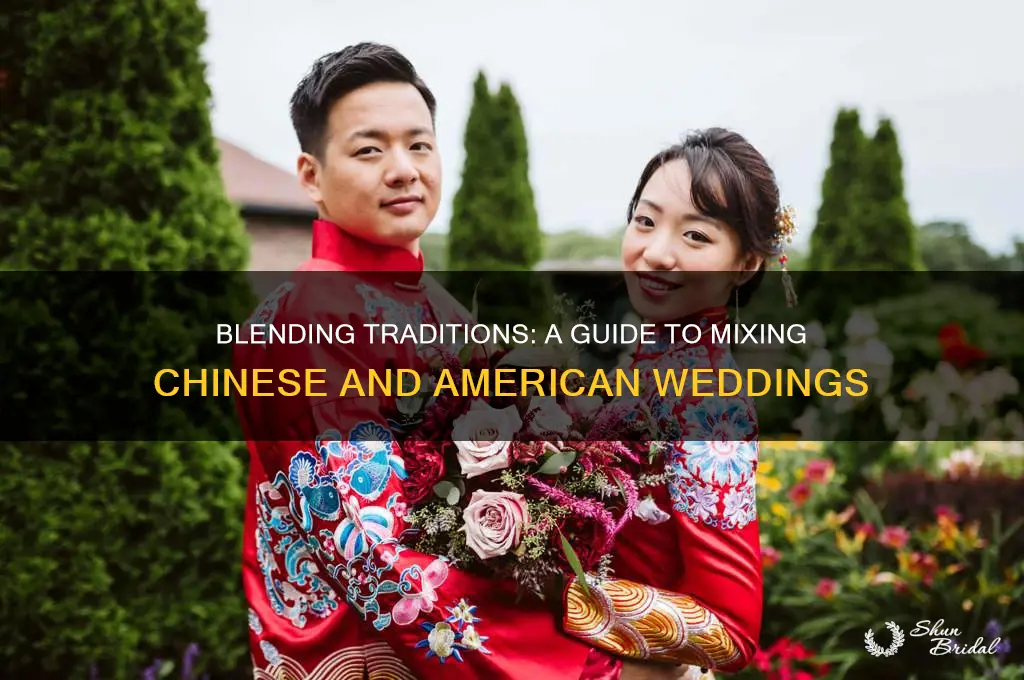 how to mix chinese and american wedding