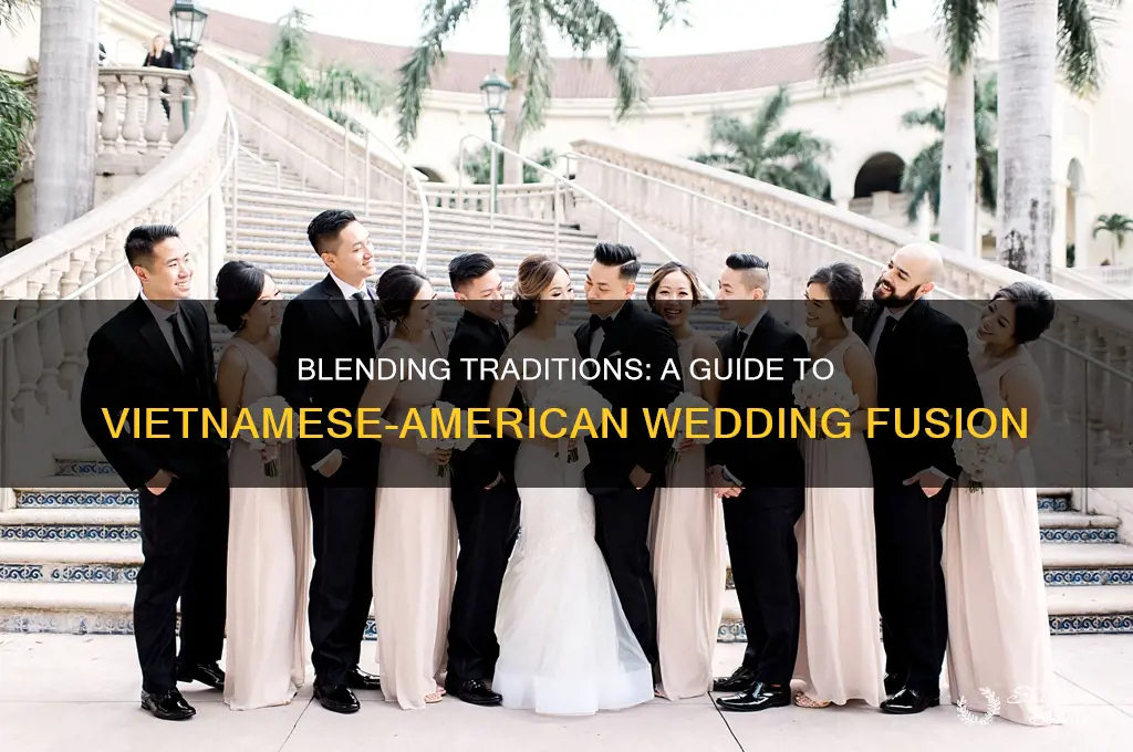 how to mix vietnamese and american wedding