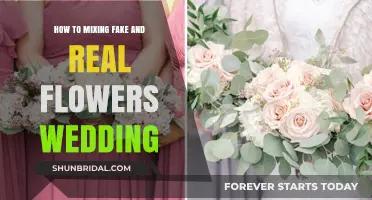 Mixing Real and Artificial Flowers for Your Wedding