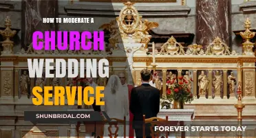 Graceful Guidance: Moderating a Church Wedding Service with Ease and Elegance