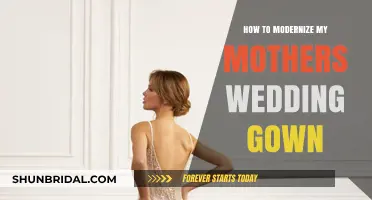 Reviving Elegance: Modernizing Your Mother’s Timeless Wedding Gown