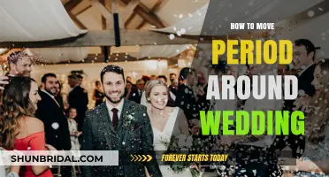 Reschedule Your Cycle: Tips to Move Your Period Around Your Wedding