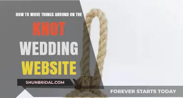 Mastering Your Knot Wedding Website: Effortlessly Rearrange Elements Like a Pro