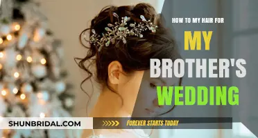 Perfect Wedding Hairstyles: Styling Tips for Your Brother's Big Day