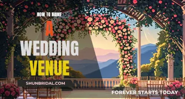 The Perfect Name for Your Wedding Venue