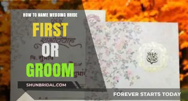 Bride or Groom First? Wedding Invitation Naming Etiquette Explained