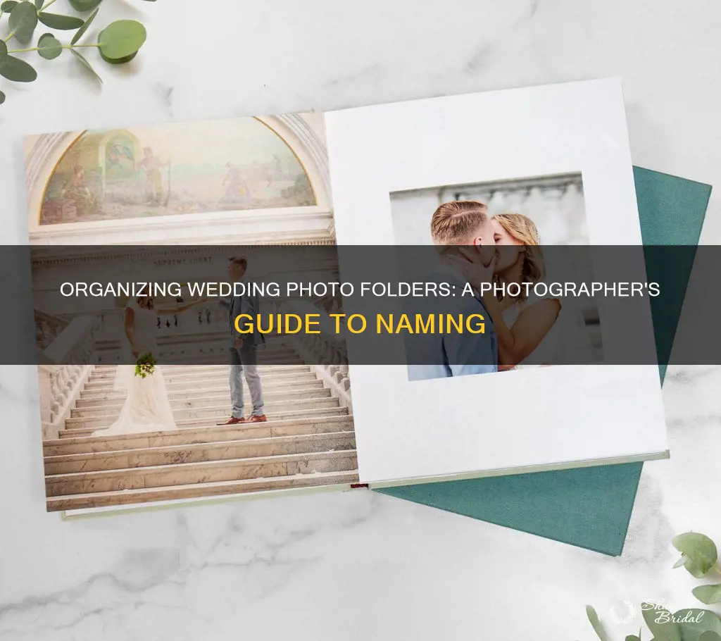 how to name wedding photo folders os a photographer