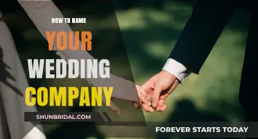 Choosing the Perfect Name for Your Wedding Business: A Creative Guide