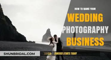 Strategies for Naming Your Wedding Photography Business