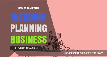 Creative Wedding Planning: Tips for Choosing a Memorable Business Name