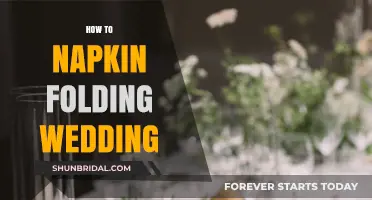 Elegant Napkin Folding Ideas for Your Dream Wedding Reception