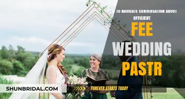 Navigating Wedding Officiant Fee Conversations with Tact and Transparency