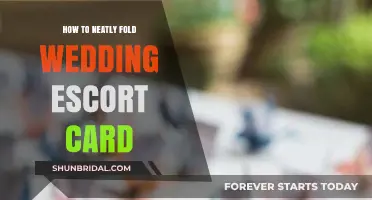 Elegant Escort Card Folding: A Step-by-Step Guide for Perfect Presentation