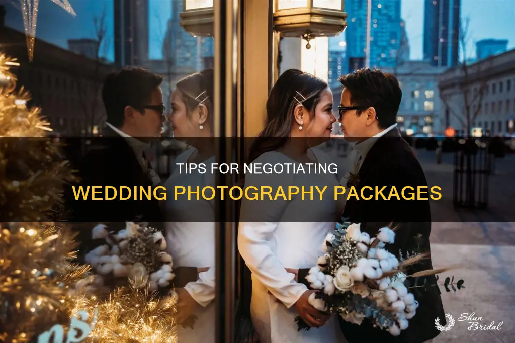 how to negotiate with wedding photographers