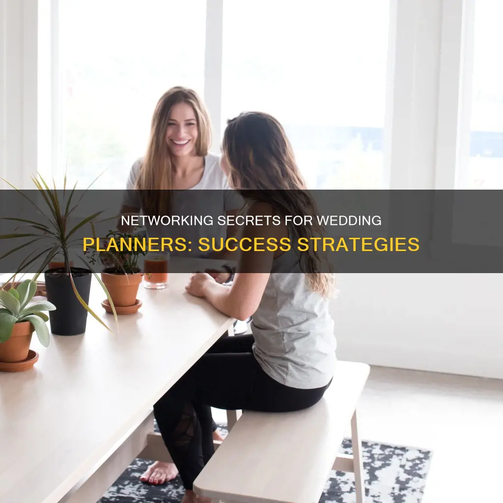 how to network as a wedding planner