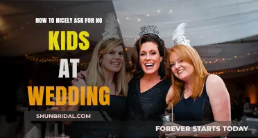 Thoughtful Ways to Request an Adult-Only Wedding Celebration