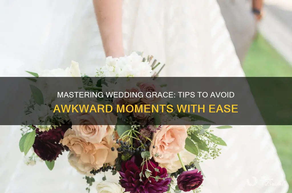 how to not be awkward at a wedding
