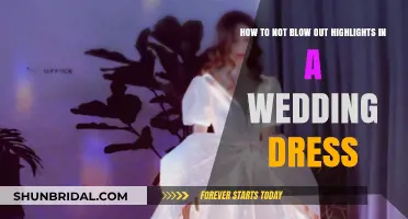 Wedding Dress: Mastering the Art of Highlight Perfection