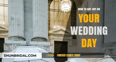 Stay Composed: Tips to Keep Tears of Joy at Bay on Your Wedding Day