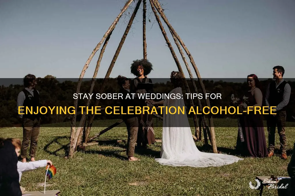 how to not drink at a wedding