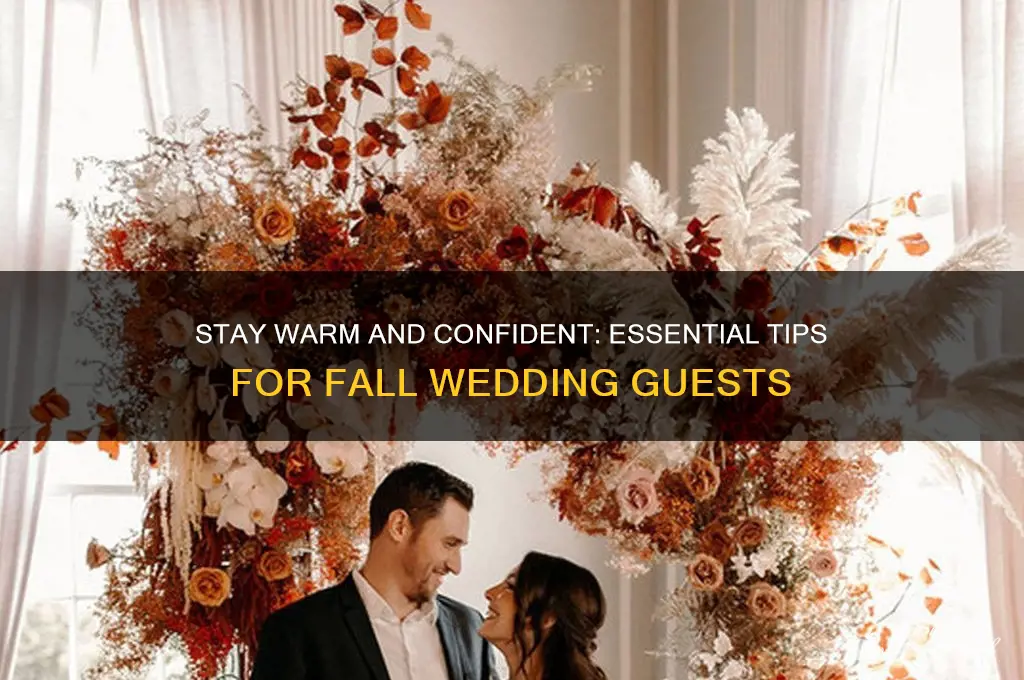 how to not freeze at a falle wedding
