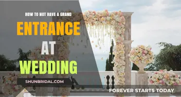 Subtle Wedding Entrances: How to Arrive Gracefully Without the Grand Gesture