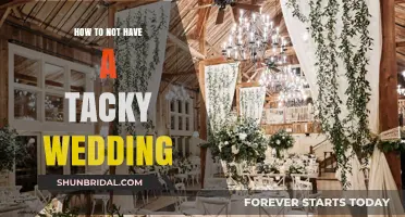 Elegant Wedding Tips: Avoiding Tacky Mistakes for Timeless Celebrations