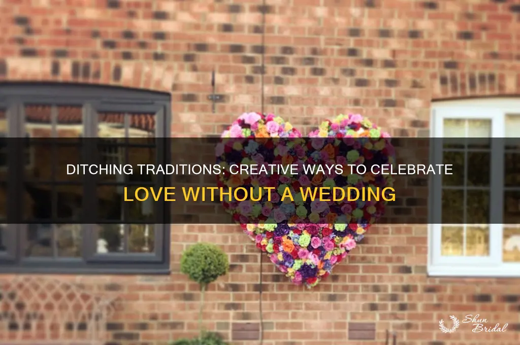 how to not have a wedding