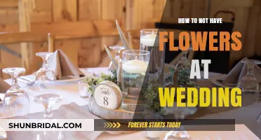 Creative Alternatives to Flowers for Your Wedding