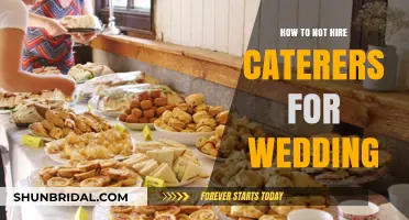DIY Wedding Catering: Tips to Avoid Hiring Professional Caterers