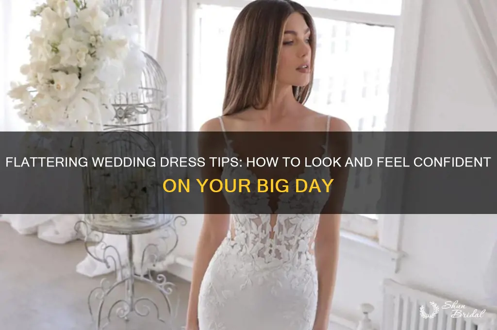 how to not look fat at your wedding