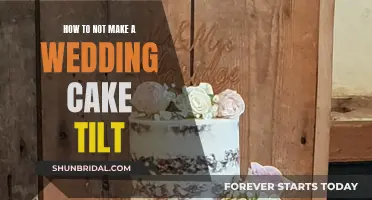 Creating a Perfectly Straight Wedding Cake: Tips for Success