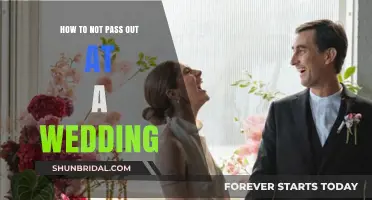 Stay Steady: Tips to Avoid Fainting at Weddings