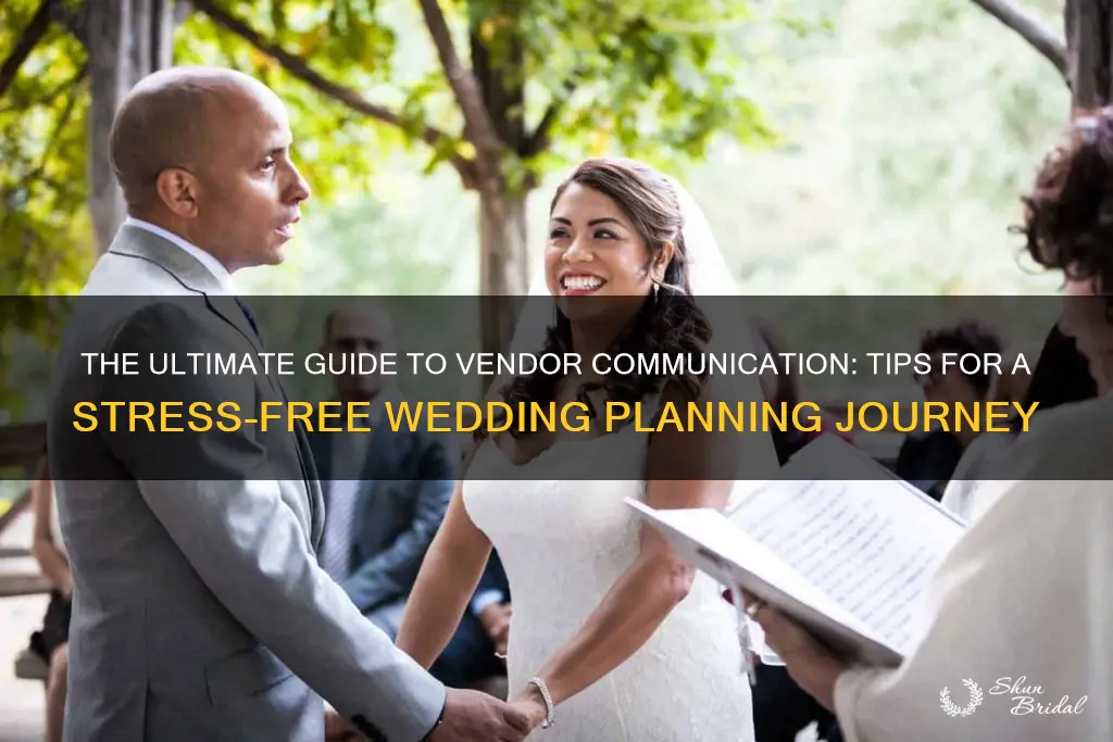 how to not tell vendors planning a wedding