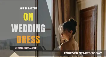 Avoid Tripping on Your Wedding Dress: Tips and Tricks