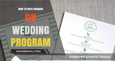 Engaging Wedding Program Notes: Tips to Delight and Inform Your Guests