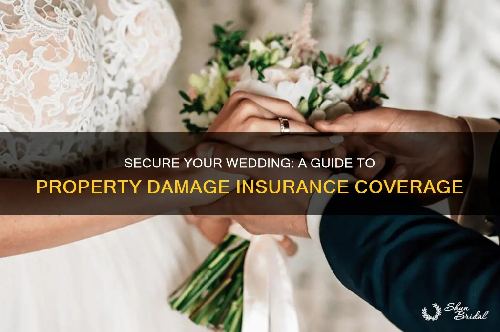 how to obta property damage insurance for wedding event