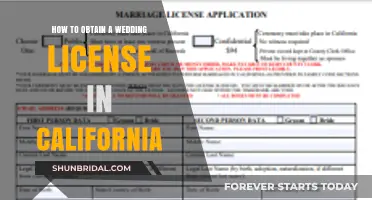 Your Guide to Obtaining a California Wedding License: Steps & Tips