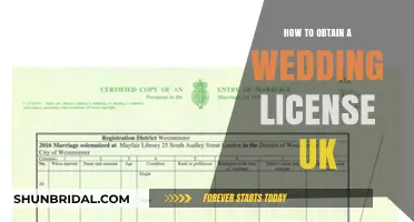 Your Guide to Obtaining a UK Wedding License: Steps and Tips